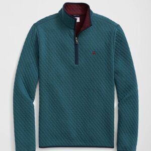 Brooks Brothers Diamond Quilted Half-Zip Pullover NWT Men’s Large